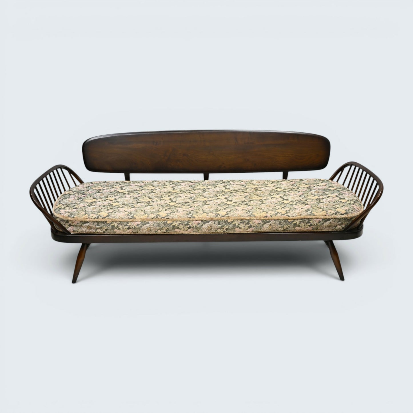 Ercol Studio Couch Day Bed Traditional Dark Finish Model 355 FREE UK Delivery
