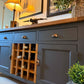 Luxury Oak Wine Rack Sideboard