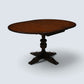 Old Charm Hunsdon Extending Pedestal Dining Table Tudor Brown FREE UK Delivery*
