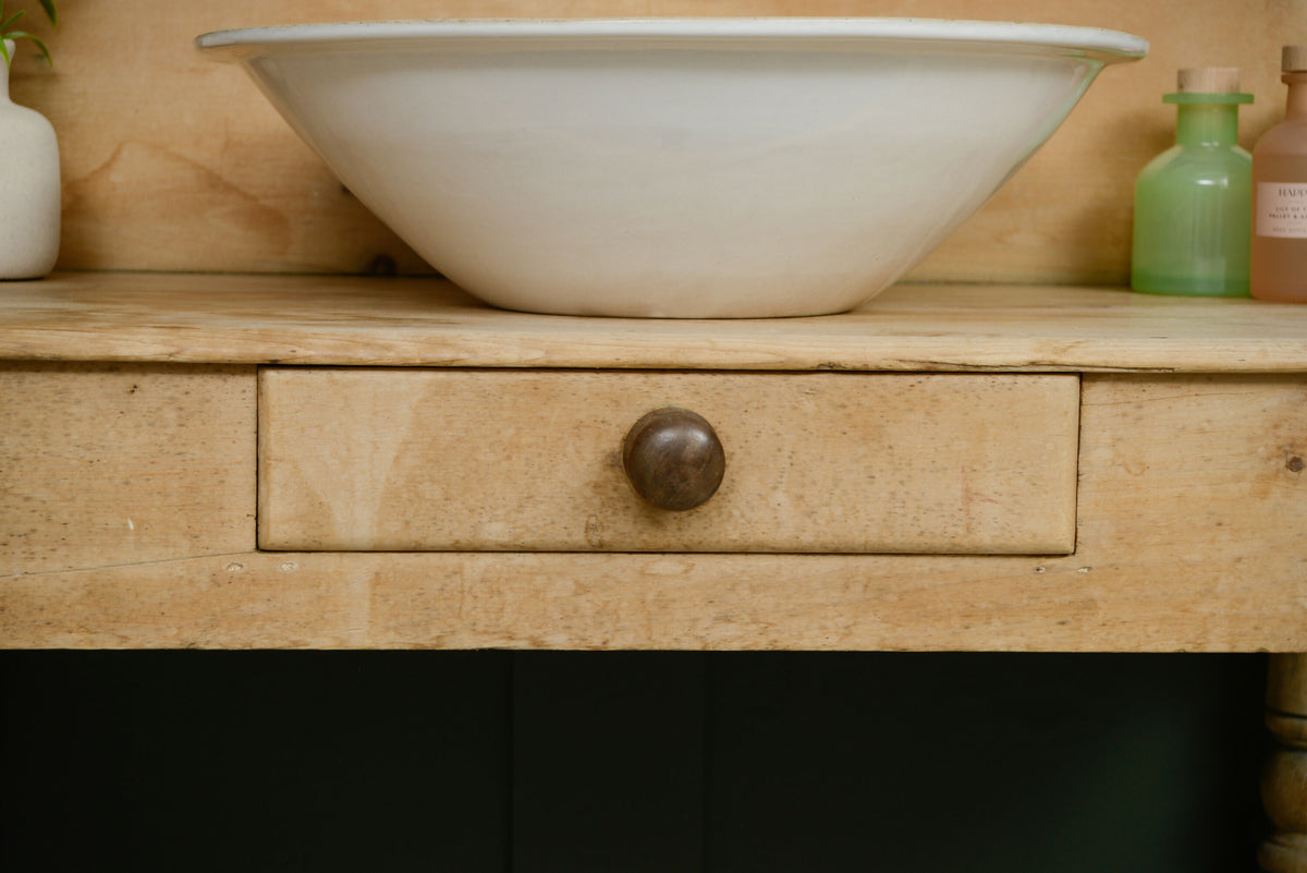 Victorian Pine Washstand