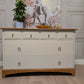 Stag Minstrel Madrigal Range Restored Vintage Drawers French Grey