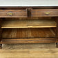 Cabinet Antique French Style Marble Top Oak Sideboard Carved Cupboard LOT 6312
