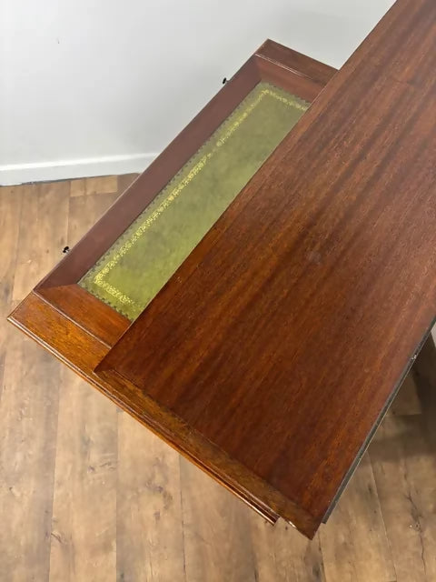 Vintage Mahogany Writing Desk with Pull-Out Writing Surface