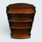 Mahogany Waterfall Bookcase 1 Drawer 4 Shelves Vintage Repro FREE UK Delivery*