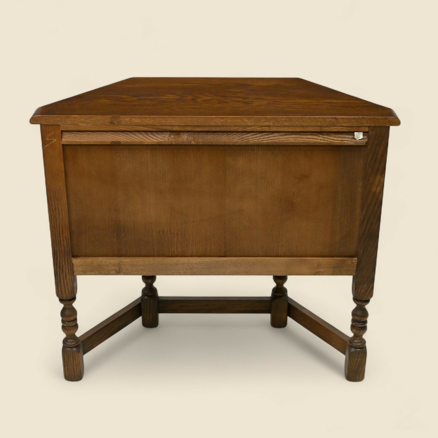 Old Charm Canted Table/Cupboard Light Oak Finish #1434 FREE UK Delivery*. SBR10389/2804E