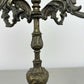 Candelabra Vintage French Style Metal Five Arm Ornate Candle Holder LOT 6424