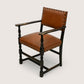5 Skull/Ercol Dining Chairs Studded Burnt Orange Faux Leather FREE UK Delivery*. SBR10814/0808E
