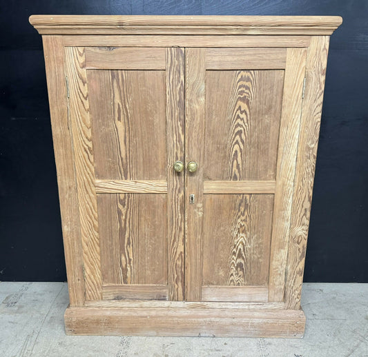 19th Century Pine Larder Cupboard