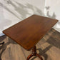 Victorian Mahogany Lamp Table On Tripod Base