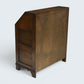 Vintage Oak Writing Bureau With Fitted Interior Micro Office FREE UK Delivery