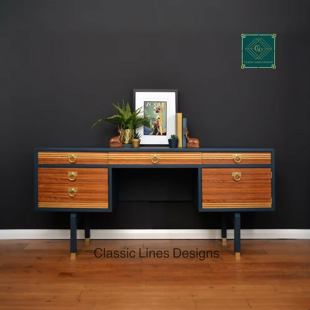 Mid Century Teak Desk, Dressing Table, Vintage desk,Gplan.