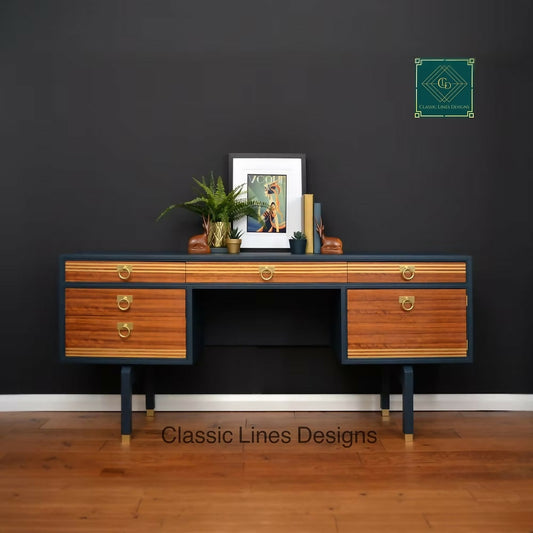 Mid Century Teak Desk, Dressing Table, Vintage desk,Gplan.