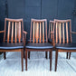 G Plan Fresco Teak Dining Chairs Set Of 6 Including 2 Carvers