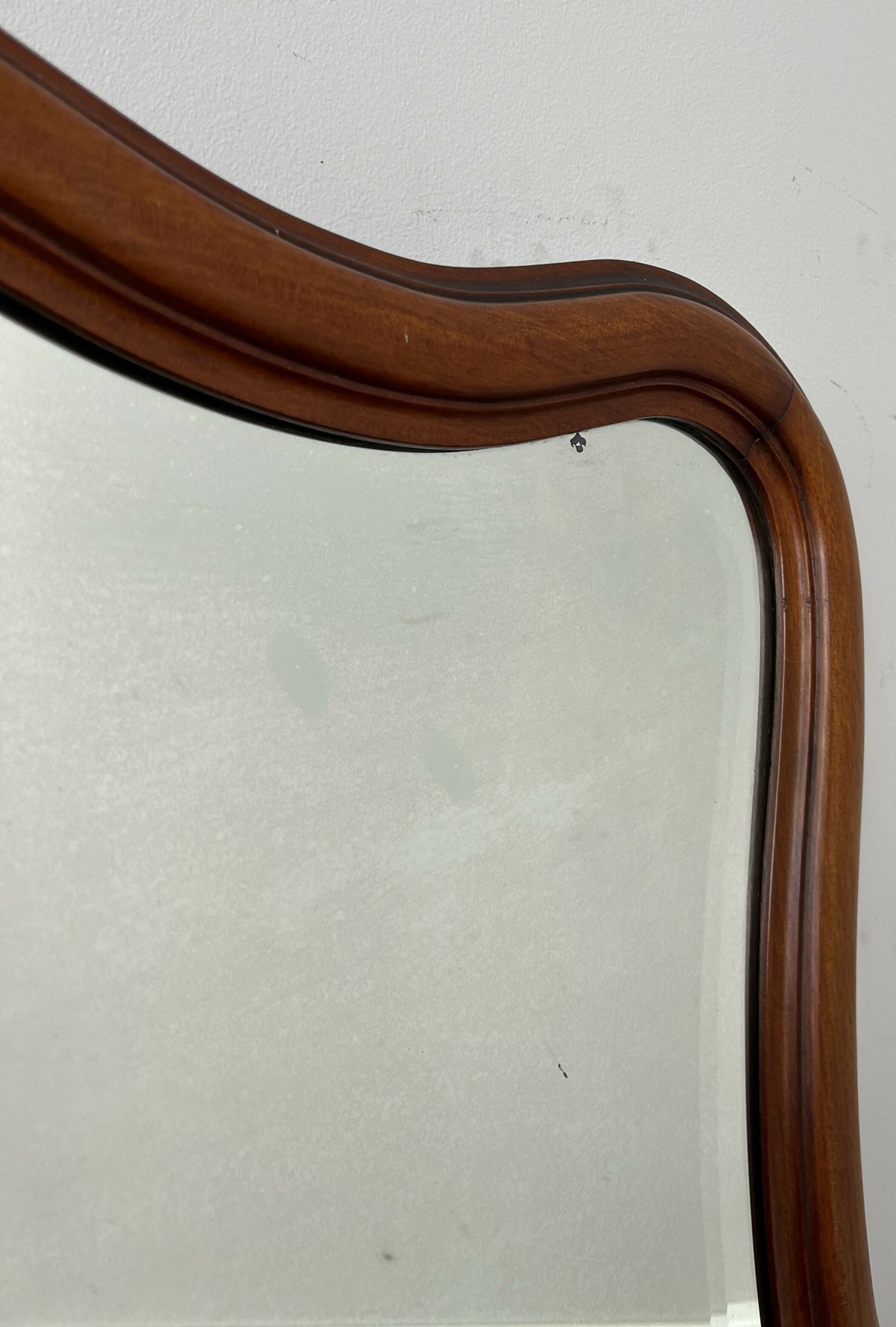 Mirror Antique French Walnut Ornate Wall Mirror Decorative Frame LOT 6404