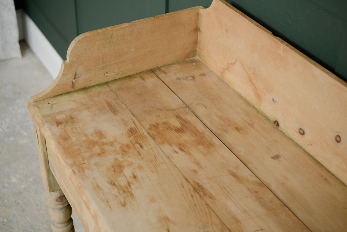 Victorian Pine Washstand