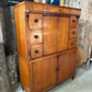 Vintage French Walnut Second Empire Secretaire A Abattant, C1890