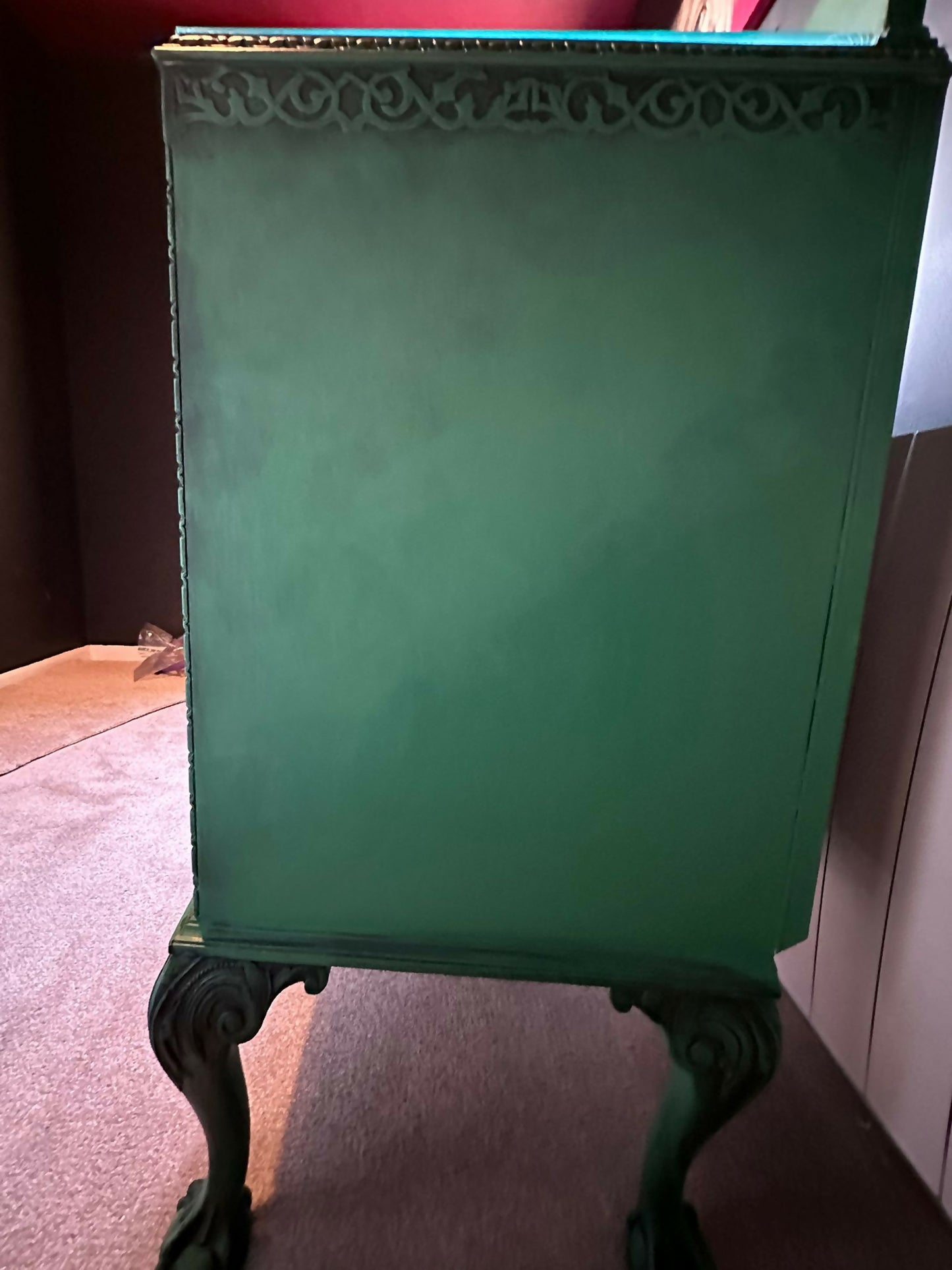 Vintage Green Sideboard