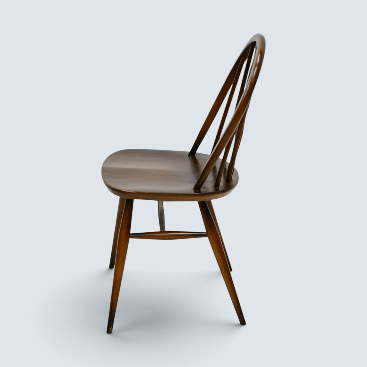 4 Ercol Windsor Dining Chairs Fleur-De-Lyes Traditional Finish FREE UK Delivery*
