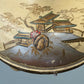 Lacquered Chinoiserie Standard Lamp Circa 1930