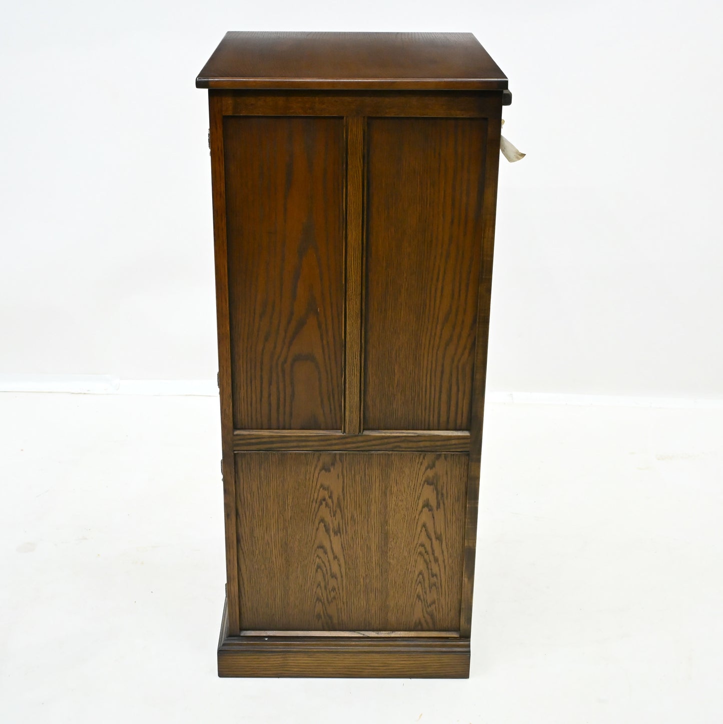 Old Charm Hi Fi/Record Cabinet 2 Adjustable Shelves Light Oak FREE UK Delivery*. SBR10189/1203E