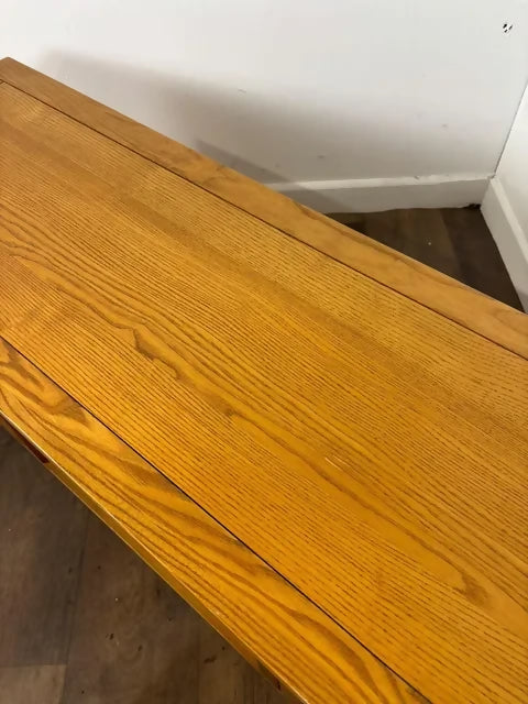 Contemporary Light Oak Flat TV Cabinet / Media Unit