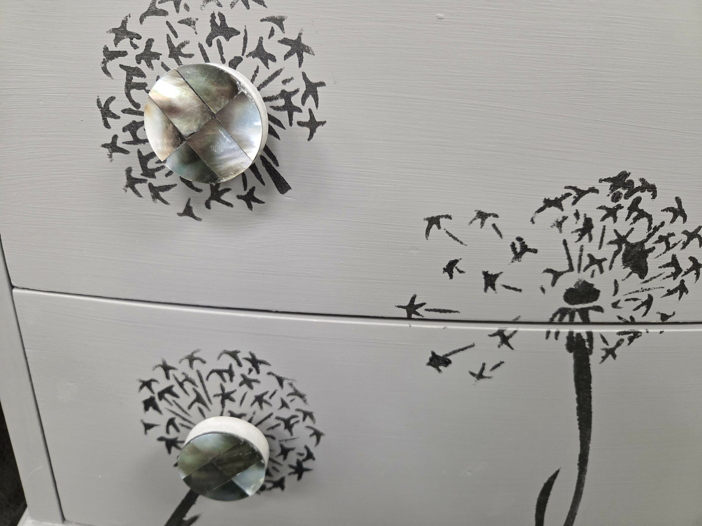 Queen Anne Legged 2 drawer Chest of Drawers
