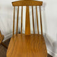 Set of Four Rodanski Mid Century Danish Style Stick-Back Dining Chairs