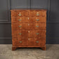 George III Walnut Art Deco Chest Of Drawers