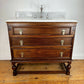 Bathroom Vanity Unit Made to Order Vanity Unit Custom Made Bathroom Furniture Antique Traditional Bathroom Washstand Basin Unit