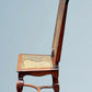 Set Of Four Oak High Back Chairs
