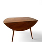 Vintage Ercol Blonde Elm Drop Leaf Dining Table