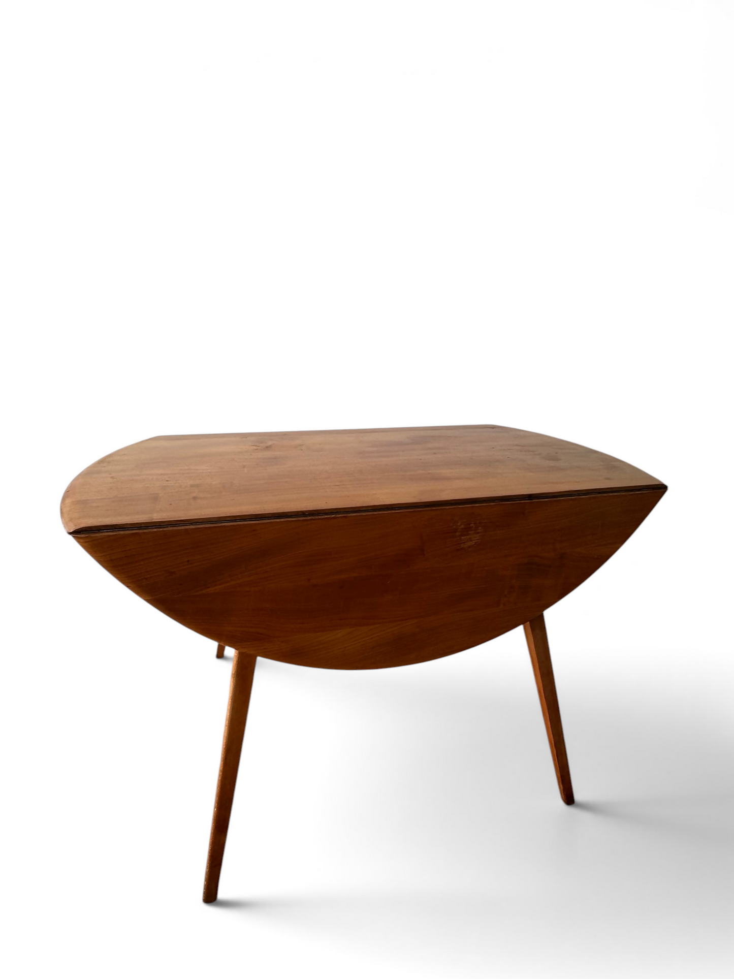 Vintage Ercol Blonde Elm Drop Leaf Dining Table