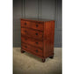 2 Piece Anglo Indian Military Vintage Chest Of Drawers