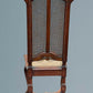 Set Of Four Oak High Back Chairs