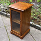 AN ERCOL WARWICK GOLDEN DAWN ELM CD HI FI STORAGE CABINET / MEDIA STAND.