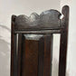 Early Georgian Oak Panel-Back Side Chair