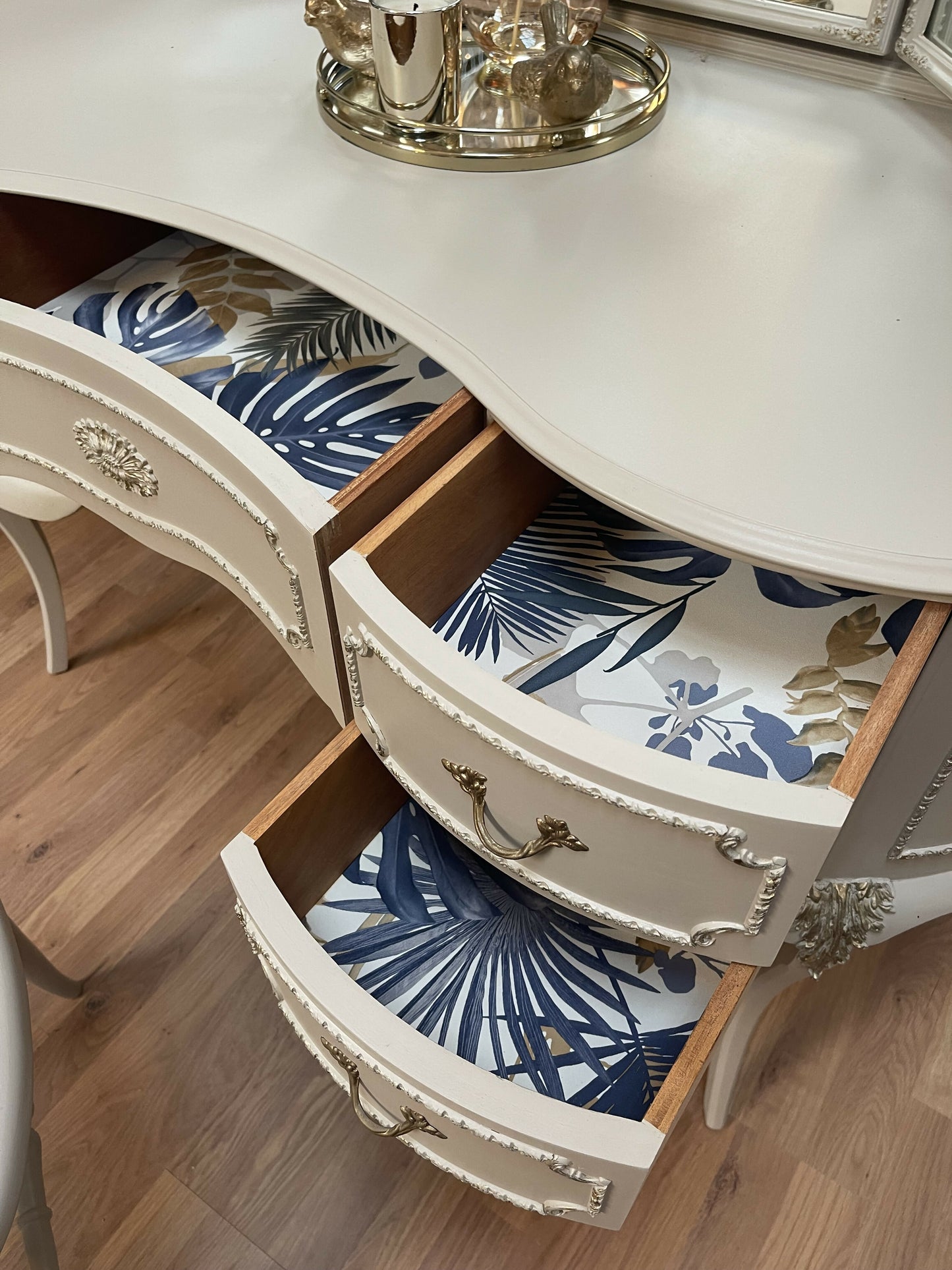 French Louis Style Olympus Dressing Table by Harrods