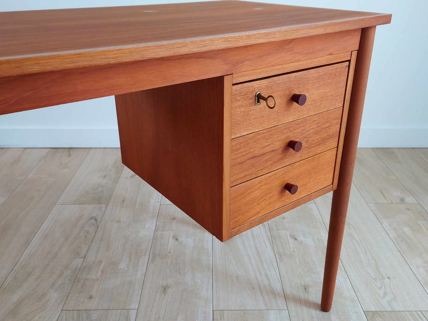 Mid century retro small Danish writing desk