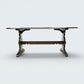 Ercol Elm Dining Table Plank Top Retro Traditional Dark Finish *FREE UK Delivery