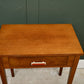 Mid Century Teak Console Table Side Table with Red Handle - 1960s