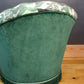 1960s Vintage Fluted Back Chair – Completely Reupholstered in Japanese-Inspired Designer Fabric