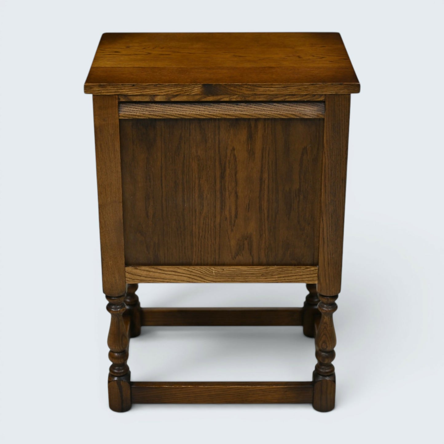 Old Charm Pedestal Cabinet Small Cupboard Bedside Light Oak FREE UK DELIVERY*