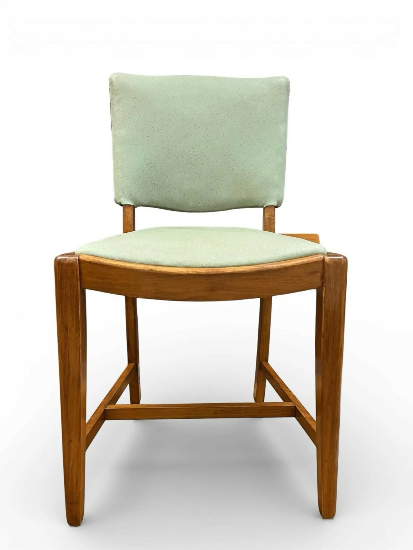 Pair of 1960s BIS Dining Chairs – Mid Century British Industrial Seating – Mint