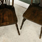 4 Elm & Ash Wheel back Windsor Dining Chairs