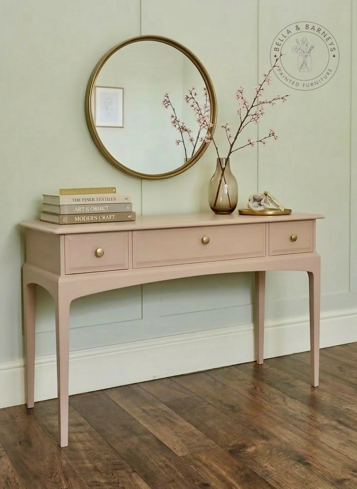 Restored Stag Minstrel Console Table