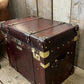 Luxury Hand Dyed Leather Campaign Chest