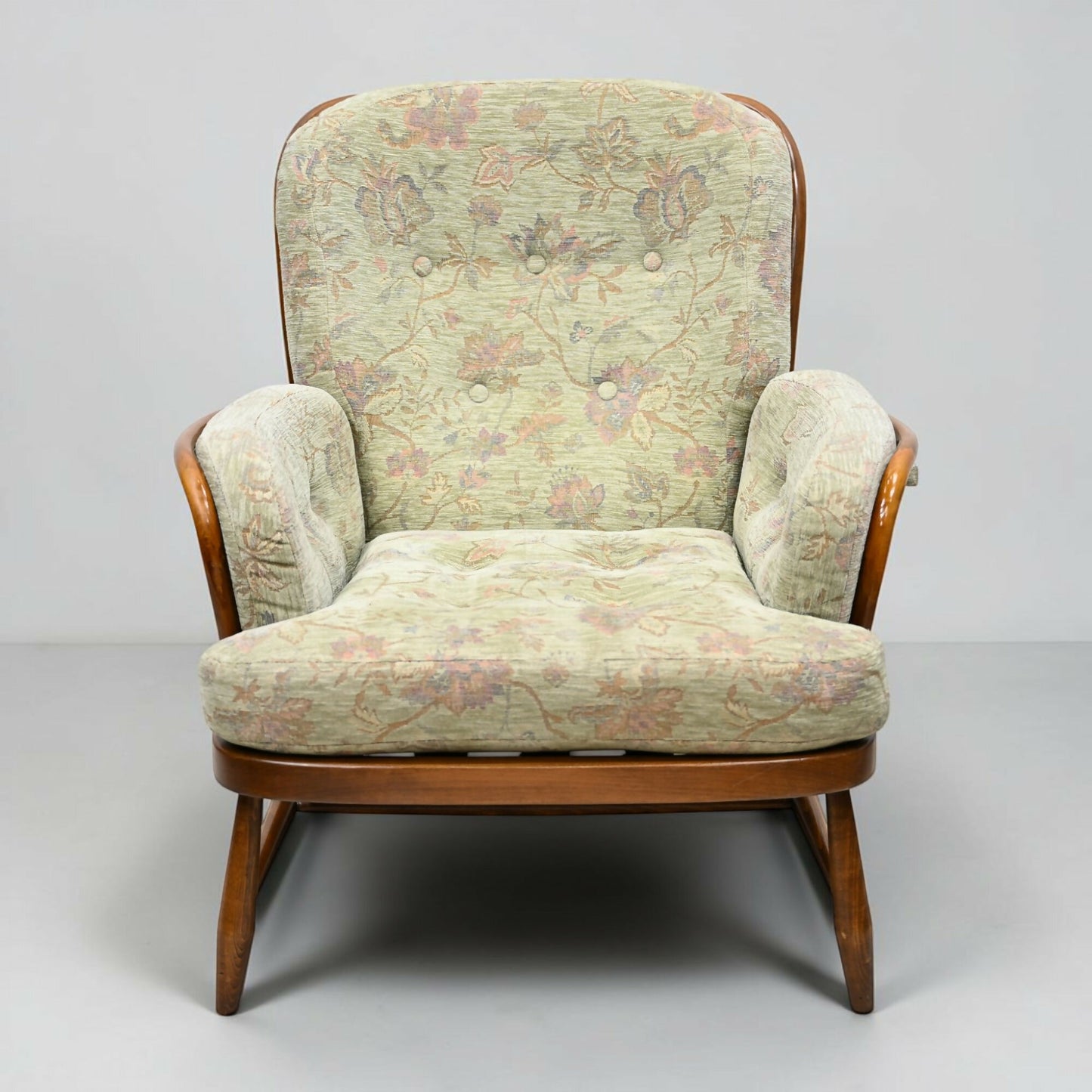Ercol Jubilee Easy Chair Armchair Golden Dawn Good Webbing VGC FREE UK Delivery*
