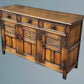 Good Quality Oak Carved Sideboard Cabinet