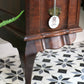 Rare Dutch Colonial Desk Dressing Table South African Stink Wood