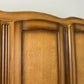 Wardrobe Vintage French Louis Oak Triple Door Carved Armoire Cabinet LOT 6534
